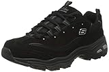 Skechers Damen D'lites Biggest Fan Sneaker, Schwarz, 39 EU