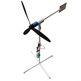 ZAMETTER Windturbine Drehgenerator Modell Nachtlicht Garten...