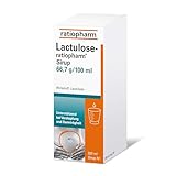 Lactulose-ratiopharm® Sirup: Hilft schonend und gut verträglich bei Verstopfung, 200 ml Sirup