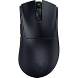Razer DeathAdder V4 Pro - Ultraleichte kabellose ergonomische E-Sport Maus - 56g leicht - 2,4 GHz Hyperspeed - Focus Pro 45K Optical Sensor - 8K Hz Polling - Mouse Switches Gen-4 - PC/Mac | Schwarz
