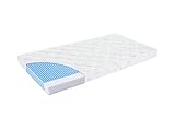 TRÄUMELAND - Babymatratze 70x140 cm Air Flow Comfort|Matratze mit Trittkante für Babybetten|Öko-Tex 100 Zertifiziert,hautfreundlich & allergikergeeignet|Waschbarer Bezug mit Nässeschutz