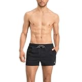 PUMA Herren Mens Short Length Swim Badebekleidung, Schwarz, L EU