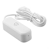 Wasseralarmsensor, Wasserleck-Sensor, intelligenter Flutleckdetektor für Zigbee, mit Fernüberwachung und Alarm, 69 x 23 x 19 mm
