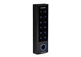 Gelikom Smart Home Codeschloss mit Fingerprint, Fingerabdruck in Schwarz | RFID und PIN möglich | verwaltbar mit APP | wasserdicht und stromsparend | einfache Installation