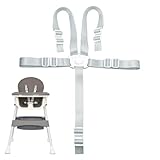 BOULESENM 5 Punkt Gurt Sicherheitsgurt Universal, Hochstuhl Gurt, Sicherheitsgurt Hochstuhl für Baby Kinderwagen Hochstuhl, Gurt Hochstuhl, Kindersitz 5 Punkt Gurt für Hochstuhl/Kinderwagen