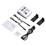Digital Elektrisch Waxer Maschine, Dual Pen Waxer Mit 6 Spitzen Mehrzweckwachs Schnitzwerkzeug 2 LED-Displays Einstellbare Temperatur Elektrisches Wachsmesser Für Zahnärzte Mit 2 Stifthalter 2 Stifte