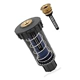 Versenkregner, 1,27 cm Gewinde, Kupfer, Gartenbewässerungsdüse, teleskopisch, professionell, für Landschaftsbau, schwarz, niedrige Temperaturbeständigkeit, Sprinkler