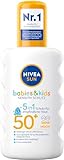 NIVEA SUN Babies & Kids Sensitiv Schutz Sonnenspray LSF 50+...