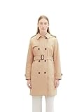 TOM TAILOR Damen 1040486 Mantel, 11485-Sandy Beige, M