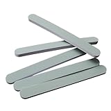 5PCs Nagelfeilen für Acryl- Naturnägel, Doppel-Schmirgelbrett, Maniküre, Pediküre, Nagelwerkzeuge für den - Salongebrauch CnJ211 (Grey, One Size)