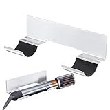 Haartrocknerhalter - Haartrocknerhalter Wandmontage, Haarglätter Halter aus Edelstahl | Wandhalterung für Haartrockner | Fönhalter ohne Bohren | Haartrocknerhalter