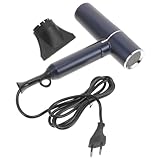 MERRYHAPY Klappbarer Haartrockner mit Starkem Motor Leistungsstarker Luftstrom Kompakt und Faltbar als Reise Haartrockner für Zuhause und Unterwegs Benutzerfreundlich und Platzsparend