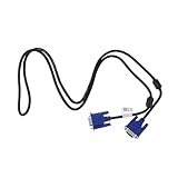 GAROZATION 2 Stück Vga Kabel Langlebig und Abriebfest Vga Datenkabel für Laptop Monitor Projektor Multifunktional Kompatibel