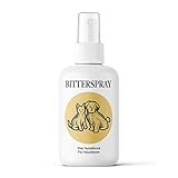 Sensipharm Bitterspray für Hunde und Katzen, gegen unerwünschtes Kauen & Lecken, Fernhaltespray, Kaustopp für Haustieren, Fernhalten von Möbel, Bitter - 100ml Spray