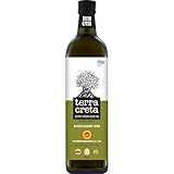 Terra Creta g.U. - Extra natives Olivenöl aus Kolymvari / 1 Liter (Flasche)