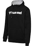 hummel Herren Hmlmover Cotton Hoodie Sweatshirt, Schwarz, L EU