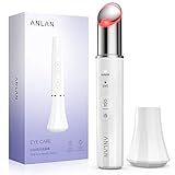 Augenmassagegerät,ANLAN 40±2℃ Gesichtsmassagegerät Eye Fresher Elektrisch EMS Gesicht Gerät LED Lichttherapie Facial Massager für augenringe entfernen,Face & Eye massager Anti Falten Anti Aging