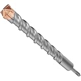 flintronic SDS PLUS Betonbohrer Set, 35 x 350mm Hammerbohrer, Steinbohrer, Betonbohrer, Vierschneidig mit Doppelwendel, Bohrwerkzeug Werkzeuge für Bohren Beton, Stein, Holz, Ziegel, Keramikfliesen
