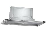 NEFF D49ML54X1 Einbau-Dunstabzugshaube, Flachschirmhaube N 70, 90 cm, Abluft oder Umluft, Edelstahl [Energieklasse B]