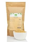 Ingwer Pulver 500g von der Grüne Essenz Ingwerwurzel fein gemahlen Ingwerpulver Getrocknet Gemahlener Ingwer Gewürz für IngwerTee Lebkuchen und orientalische Küche