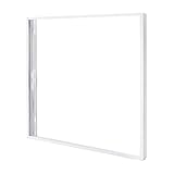 Aluminium Aufbaurahmen weiß für LED Panel 60x60cm Rasterleuchte Einlegeleuchte Deckenleuchte 600x600x50mm