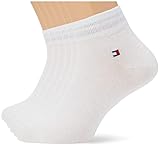 Tommy Hilfiger Herren Quarter 6 Pack, Weiß, 43-46