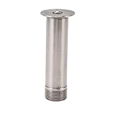 Sunicon Fountain Nozzle, Stainless Steel Display Mushroom Water Spray Sprinkler with G1/2 Female G3/4 Male Thread for Agricultural Irrigation Such As Yard, Garden, Orchard, Lawn