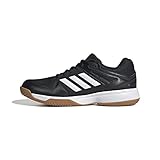 adidas Herren Speedcourt Volleyball-Schuh, Cblack/Ftwwht/Gum10, 43 1/3 EU