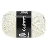 LANA GROSSA Meilenweit 50g Cashmere | Sockenklassiker, waschmaschinenfest | Handstrickgarn aus 70% Schurwolle (superwash), 25% Polyamid & 5% Kaschmir | 50g Wolle zum Stricken & Häkeln | 210m Garn FB1