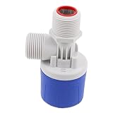 WEKADRIN Automatisches Wasserstandsregelventil Oberer Wassereinlass Nylon Schwimmerventil mit Überlaufschutz Installieren Wetterbeständig für Wassertanks und Pools