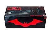 Jada Toys Batmobile SDCC 2022 Maßstab 1:24 mit Batman Diecast Fahrzeugen, Chrom Schwarz