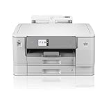 Brother HL-J6010DW DIN A3 Business-Ink Drucker (30 Seiten/Min, Tintenstrahl, USB, LAN, WLAN, Duplexdruck) weiß/grau 576 x 477 x 315 mm (BxTxH)