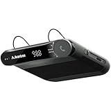 Avantree Roadtrip - Bluetooth Freisprecheinrichtung für Auto und Drahtloser FM Transmitter 2-in-1 Car Kit mit 6W Freihand Lautsprechern, Integriertem Mikrofon und Mehrpunktverbindung