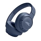 JBL Tune 720 BT Wireless Over-Ear-Kopfhörer – Mit JBL Pure Bass Sound, Bluetooth und leichtem, faltbarem Design – Bis zu 76 Stunden Musikwiedergabe – Blau