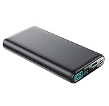 Trswyop Power Bank 26800mAh, [Einzigartig 5 Ausgänge & 0-100% LCD Display] Powerbank USB C Tragbares Externe Ladegerät Externer Akku Kompatibel mit iPhone 15 14 13 Pro Max Samsung S23 S22 Huawei etc