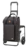 ANDERSEN Einkaufstrolley - Komfort Shopper Ivar anthrazit 45 L Einkaufsroller,modern,Thermo, klappbar, mit Sitz, multifunktional