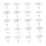 Cabilock 30 Stück Teiliges Mini Trichter aus Langlebigem Transparent zum Tropffreien Befüllen Kleiner Flaschen und Parfümfläschchen Praktisch für Kosmetik und Ätherische Öle