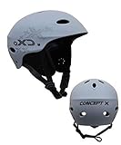 Concept X Helm Kiten Surfen Wakeboard Kajak GRAU (L)