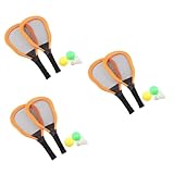 YARNOW 15 STK Kidcraft-spielset Paddelballschläger Strandspielzeug Spielzeug Für Draußen Spielzeug Für Den Strand Spielzeuge Outdoor-spielset Badminton Draussen Kind