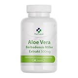 Aloe Vera Aloe-Extrakt 500 mg 60 Kapseln Stärkt das Immunsystem