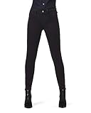 G-STAR RAW Damen 3301 Deconstructed High Waist Skinny, Schwarz (Rinsed 8970-082), 29W / 32L
