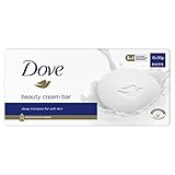 Dove Original Beauty Bar Seife mit ¼ Feuchtigkeitscreme für weichere, glattere, gesünder aussehende Haut, 6 x 90 g