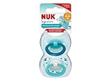 Nuk Signature Silikon Schnuller, 0-6 Monate