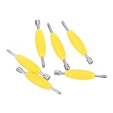 FONDOTIN 6 Stück Teiliges Doppelseitiges Mini Schraubendreher für Fingerboards Langlebiges Material Vielseitig Kompatibel mit Finger Skateboards Präzises Werkzeug zur Board Wartung und