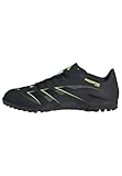 adidas Unisex Predator Club Turf Football Boots, core Black/Carbon/Lucid Lemon, 43 1/3 EU