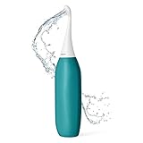 HappyPo XL Po Dusche 50 ml - Bidet Handbrause Ersetzt Feuchttücher - Easy-Bidet mit Erweitertem Volumen - Sanfte Podusche Spart Wasser und Papier - Intimdusche für Unterwegs Oder zu Hause - Petrol