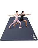 RYTMAT Yogamatte XXL Breit 200x130cm 10mm Dicke NBR Sportmatte Fitnessmatte Rutschfest Gymnastikmatte Groß für Pilates Gym Training