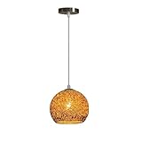 SXYSXYSXY Nordic farbig Pendelleuchte Modern Macaron Esszimmerlampe Kreatives Design Aluminium Hängelampe Schlafzimmer Hängeleuchte E27 Wohnzimmer Loft,Gold