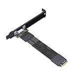 Suoumwa PCIE 4.0 X4 GEN4 M.2 NVME An SFF-8611/8612 Adapter PCIE 4.0 X4 M.2 Bis Oculink Extension Cable Oculink Graphics Card External Extension Cable W/Achthy