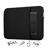 Laptoptasche, Computerhülle - Laptop-Schutzhülle mit Seitentasche | Laptop-Träger mit großem Fassungsvermögen Reißverschluss, multifunktionale Computer-Schutztasche für Laptop, Tablet